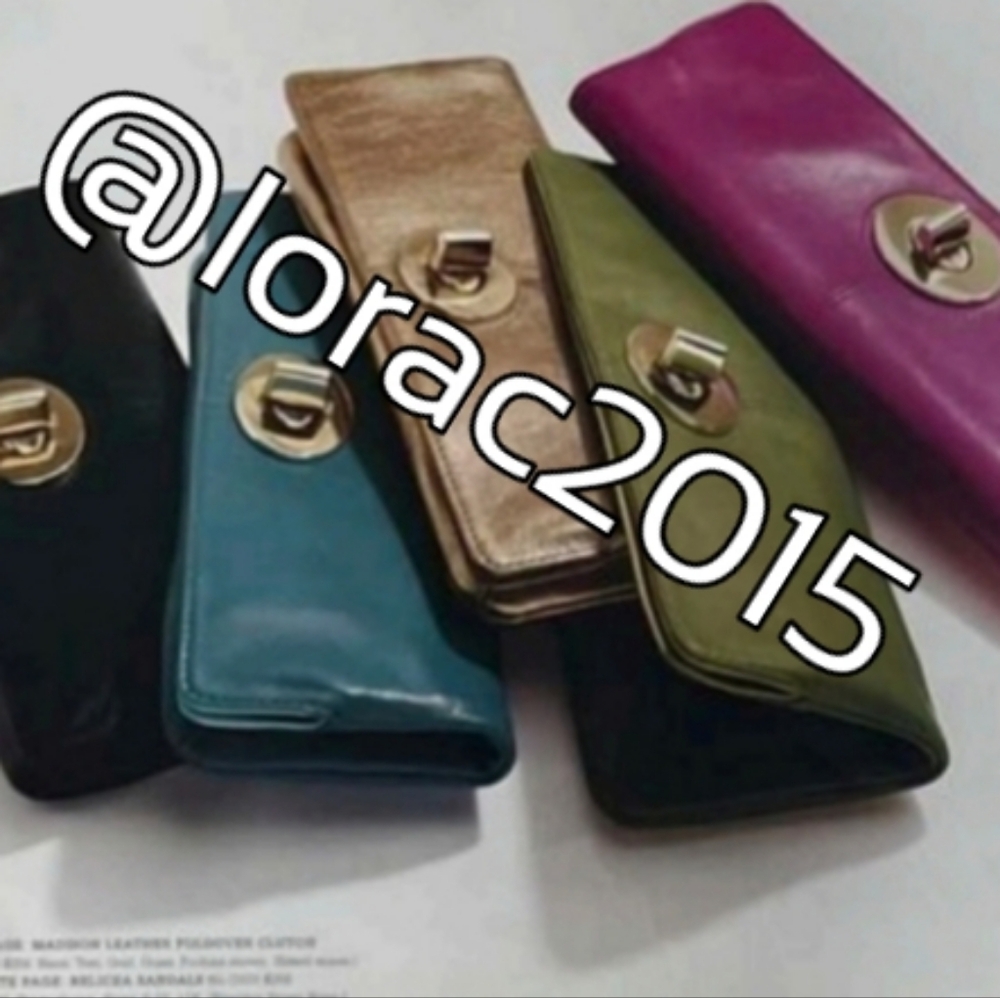ADVERTISEMENT-----IN MY CLOSET @lorac2015  COACH KISSLOCK FOLDOVER WALLET CLUTCH